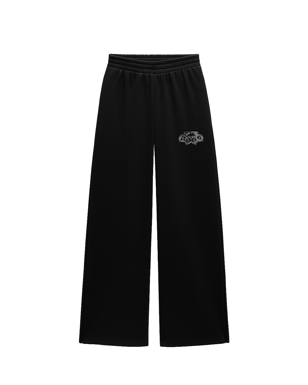 Basic Black Genrage Baggy Pants