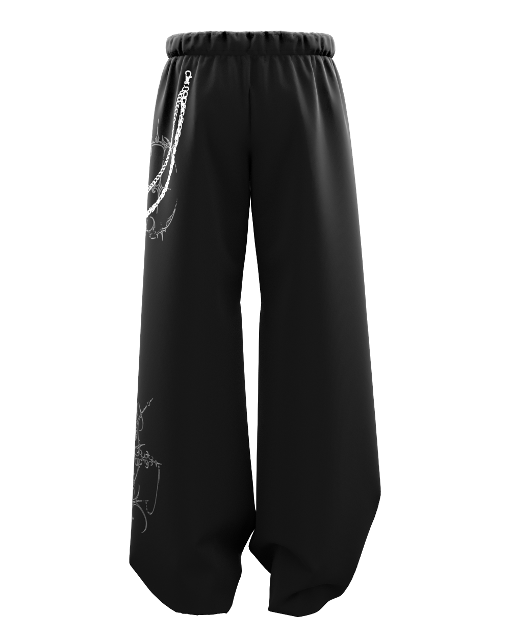 Chainsaw Unisex Straight Fit Baggy Pants