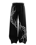 Raudra Unisex Straight Fit Baggy Pants