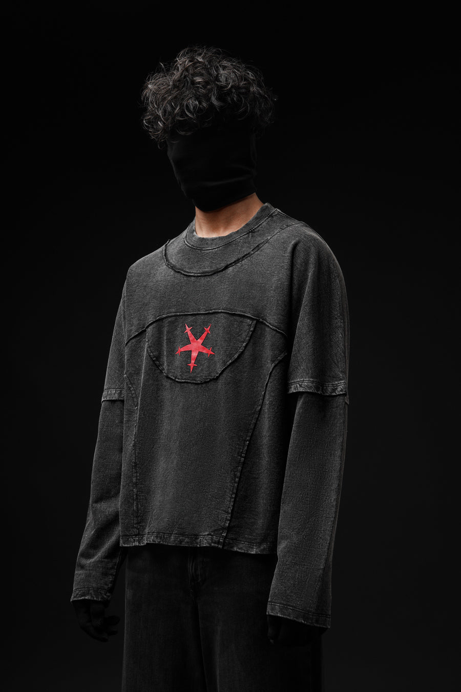 Anti Magic - Doc Sleeves Washed T-shirt