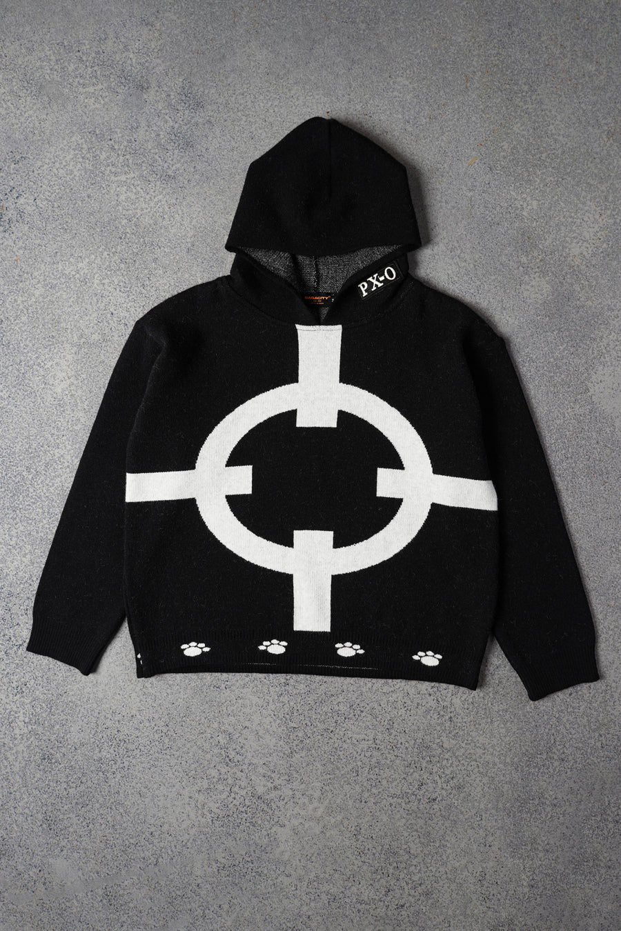Px-0 Knitted Hoodie