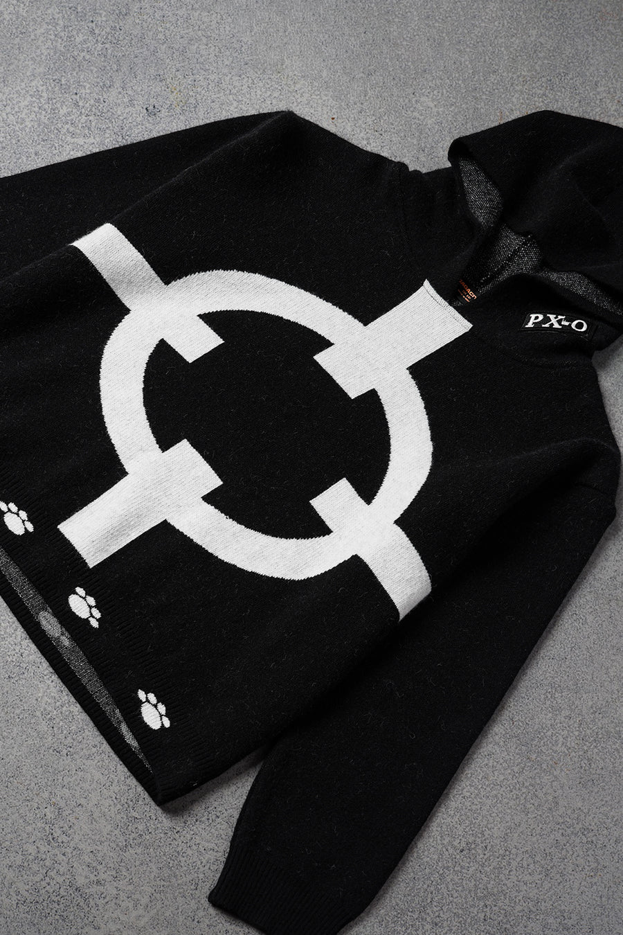Px-0 Knitted Hoodie