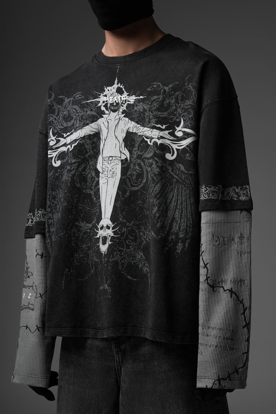 God Complex - Doc Sleeves Washed Tshirt