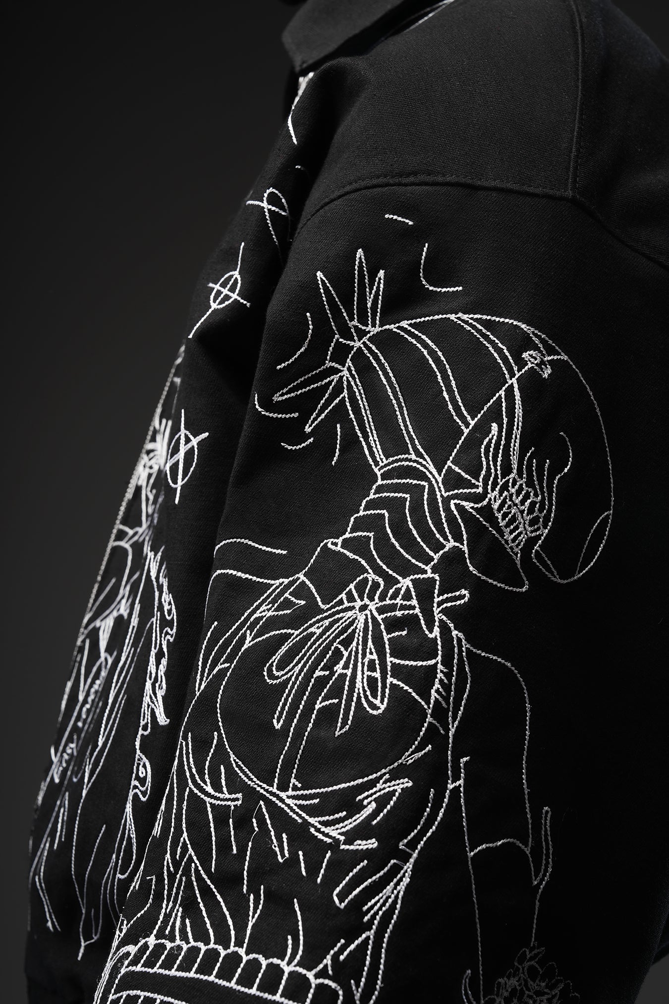 CSMAN - Fully Embroidered Denim Jacket