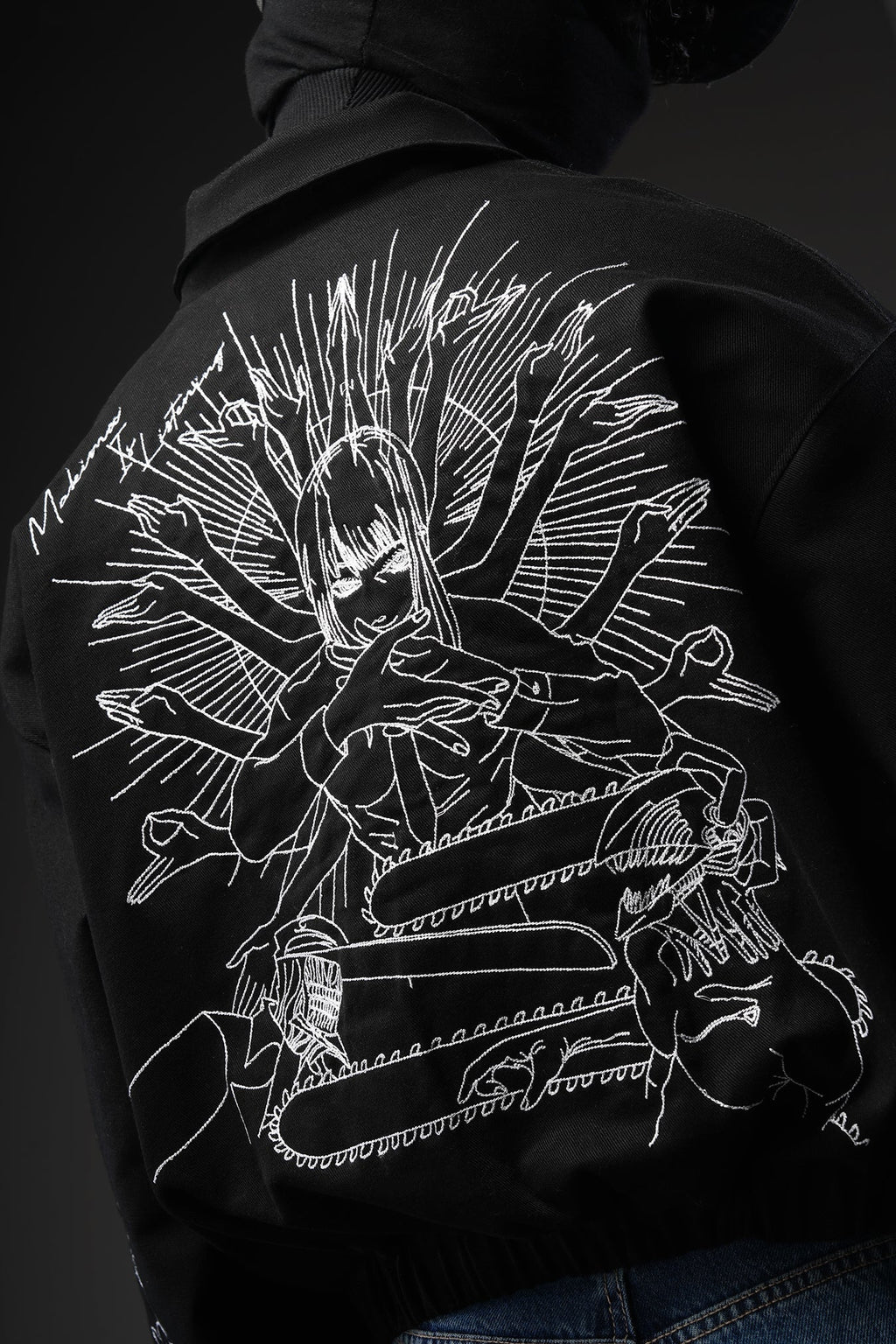 CSMAN - Fully Embroidered Denim Jacket