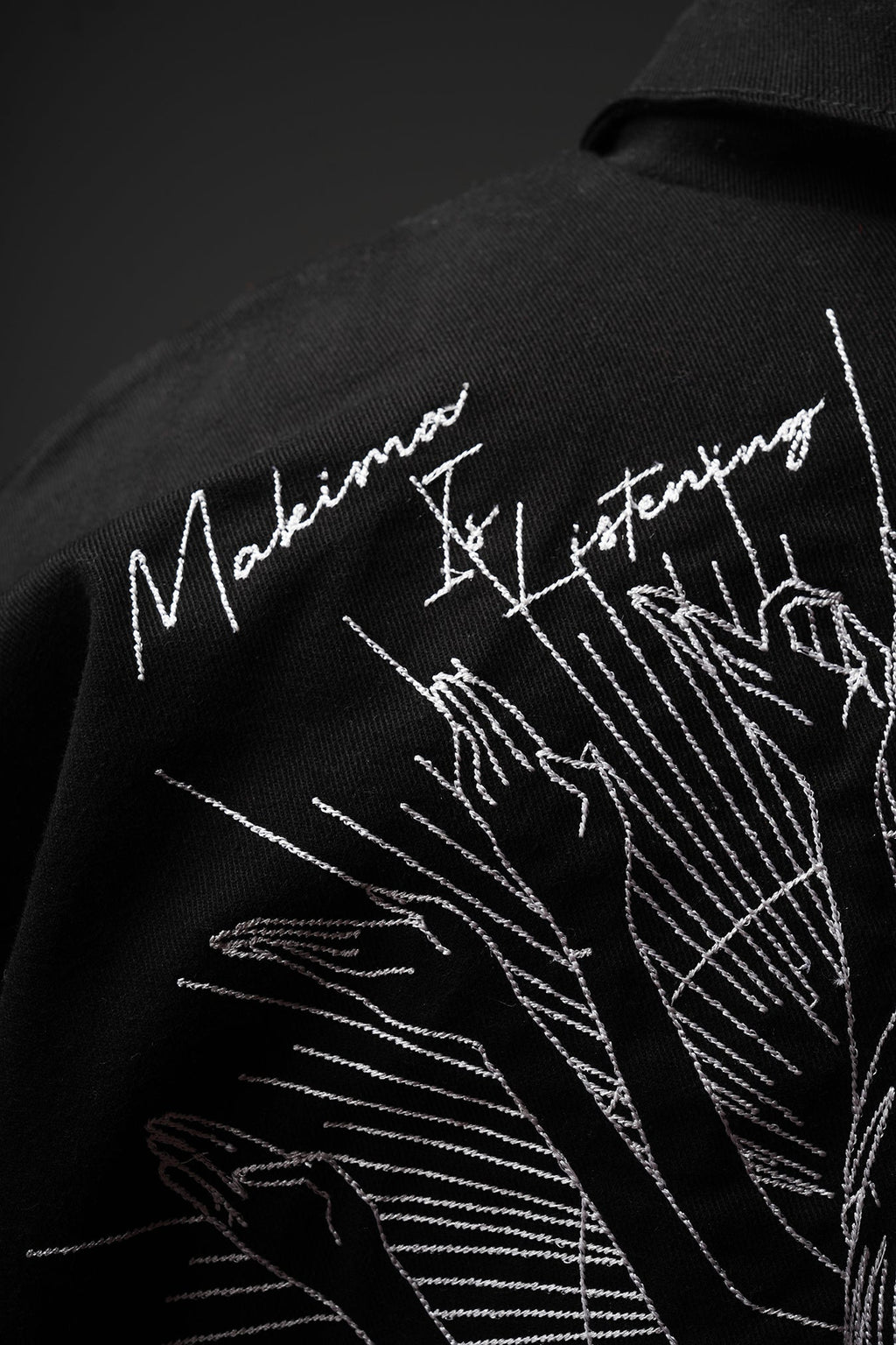 CSMAN - Fully Embroidered Denim Jacket