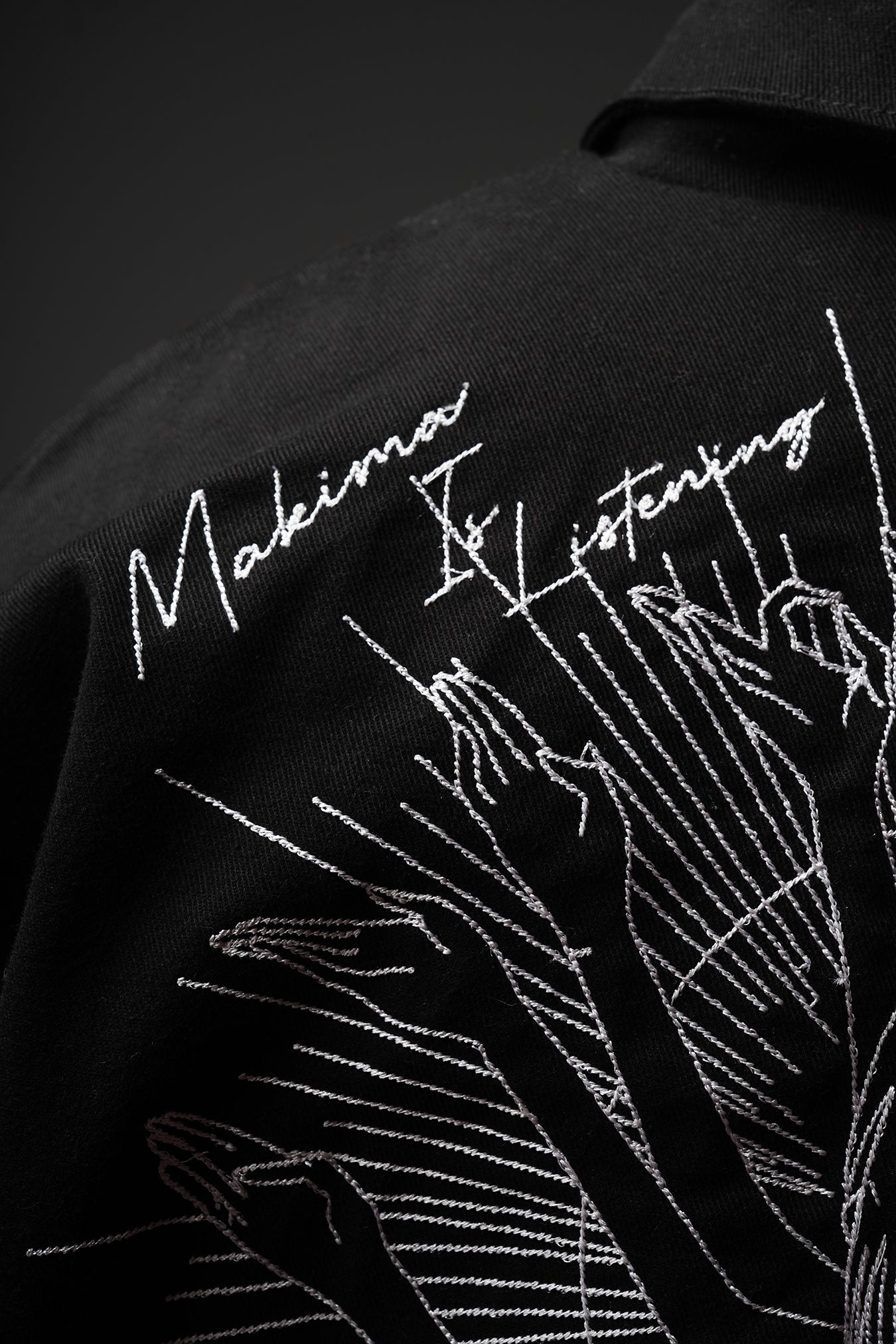 CSMAN - Fully Embroidered Denim Jacket