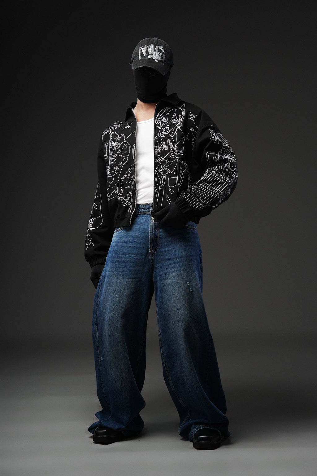 CSMAN - Fully Embroidered Denim Jacket