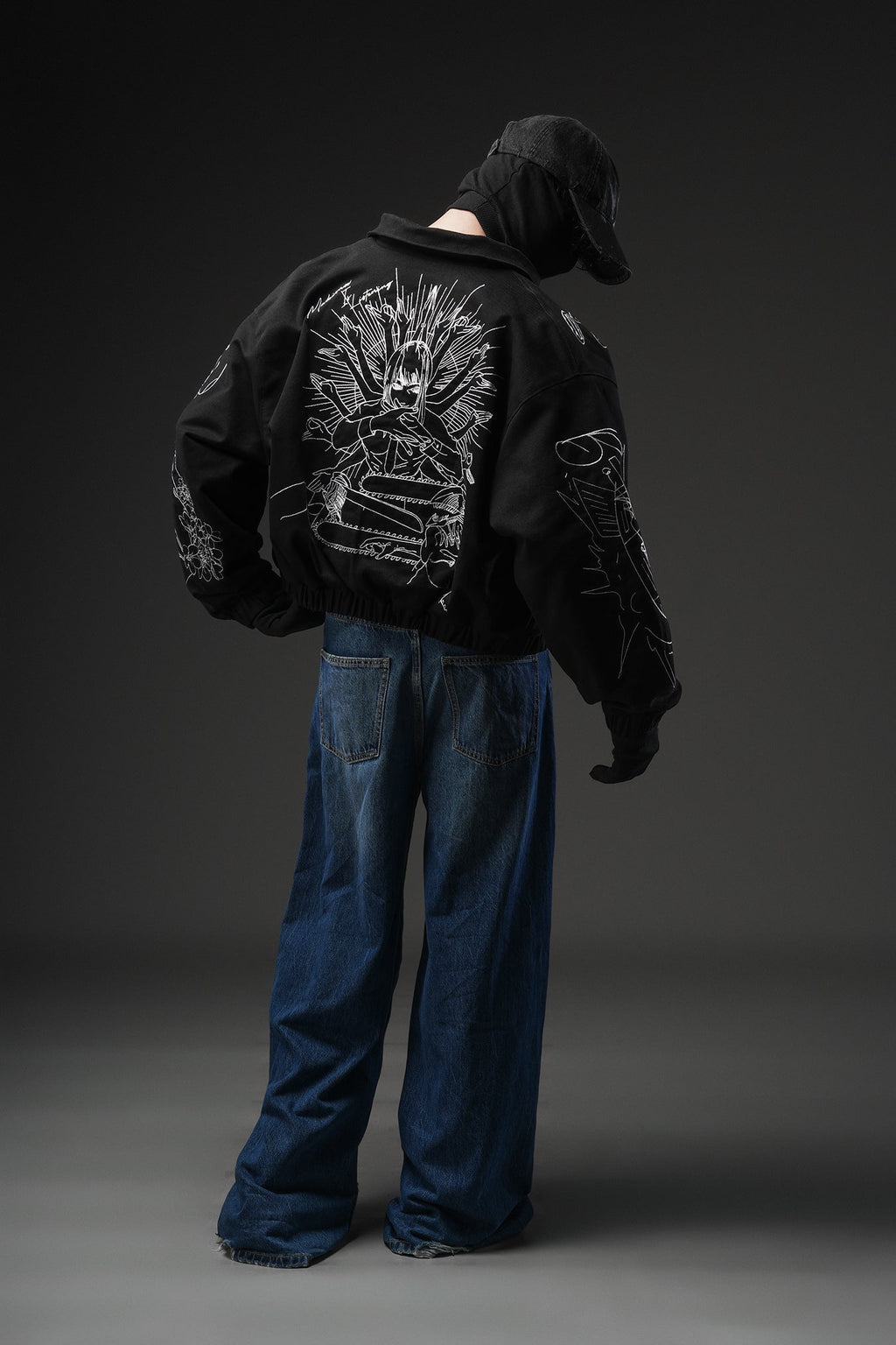 CSMAN - Fully Embroidered Denim Jacket