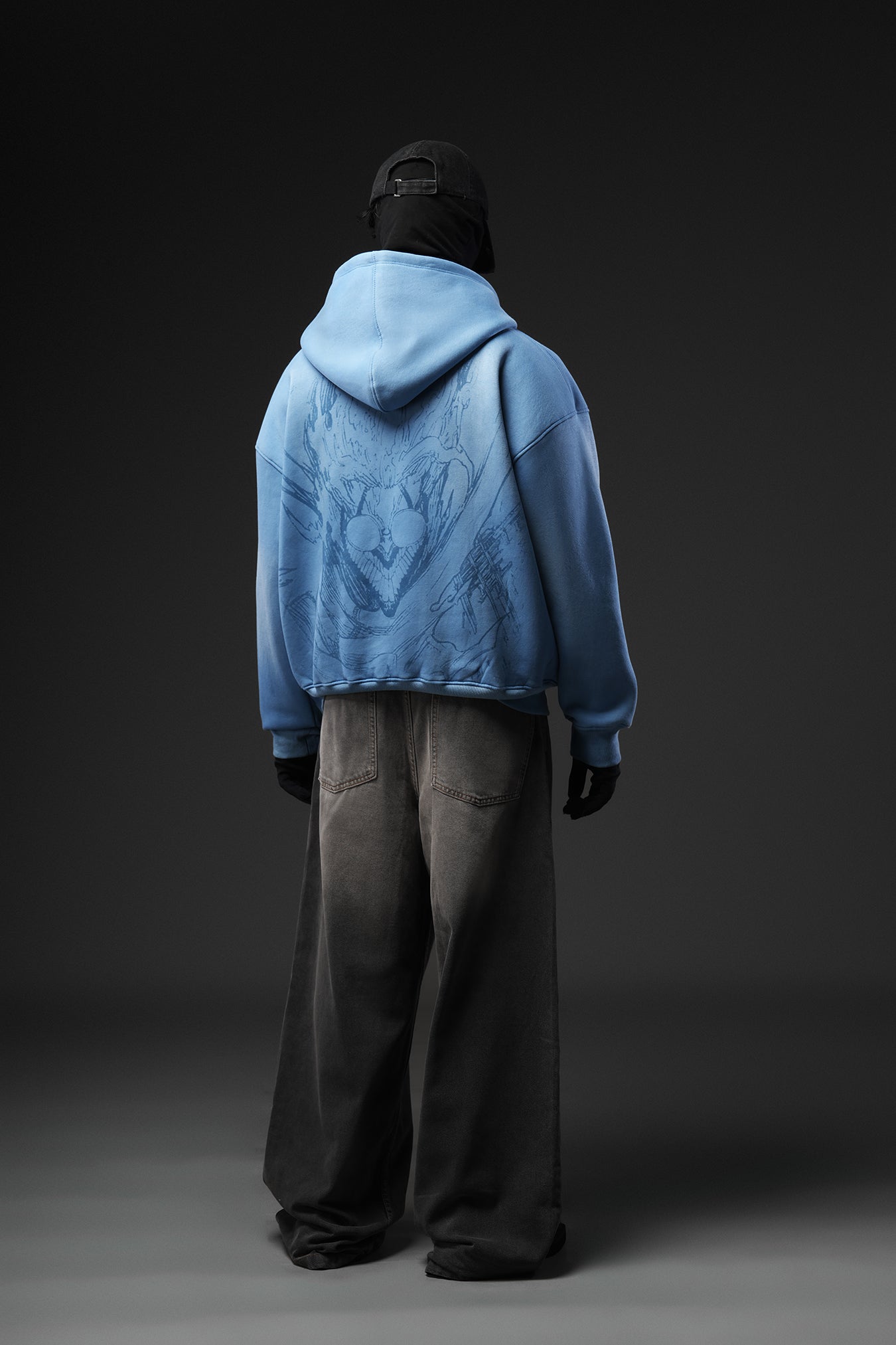 Maniacs - Blue washed Jacket (Badges Included)