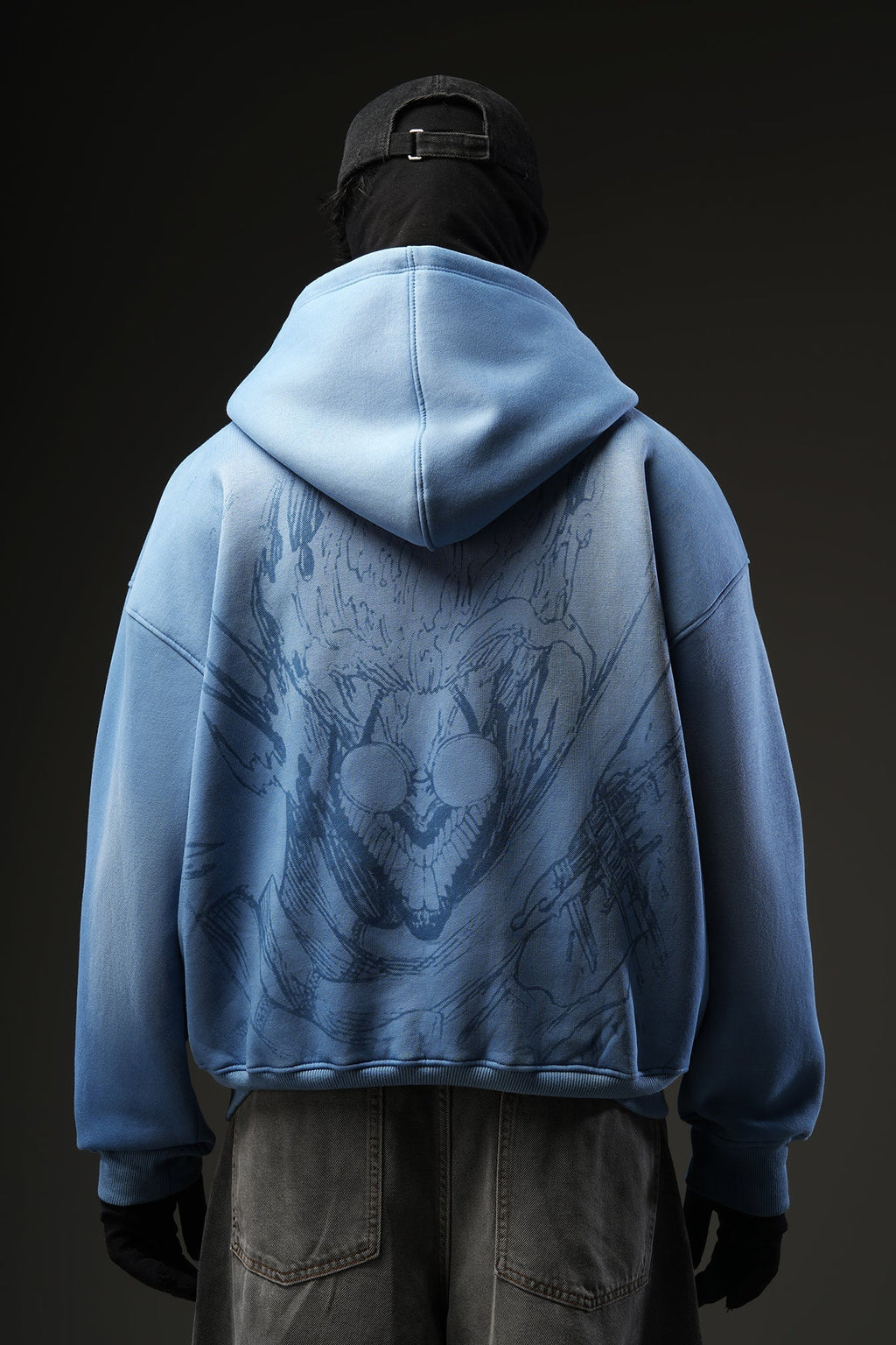 Maniacs - Blue washed Jacket (Badges Included)