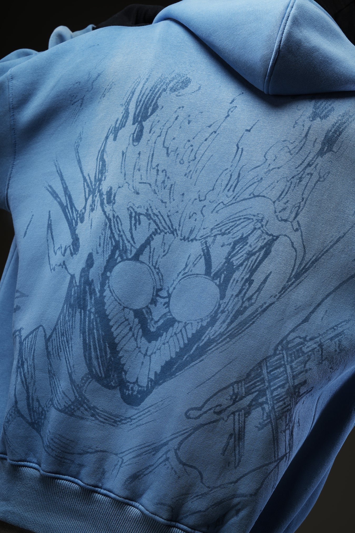 Maniacs - Blue washed Jacket (Badges Included)