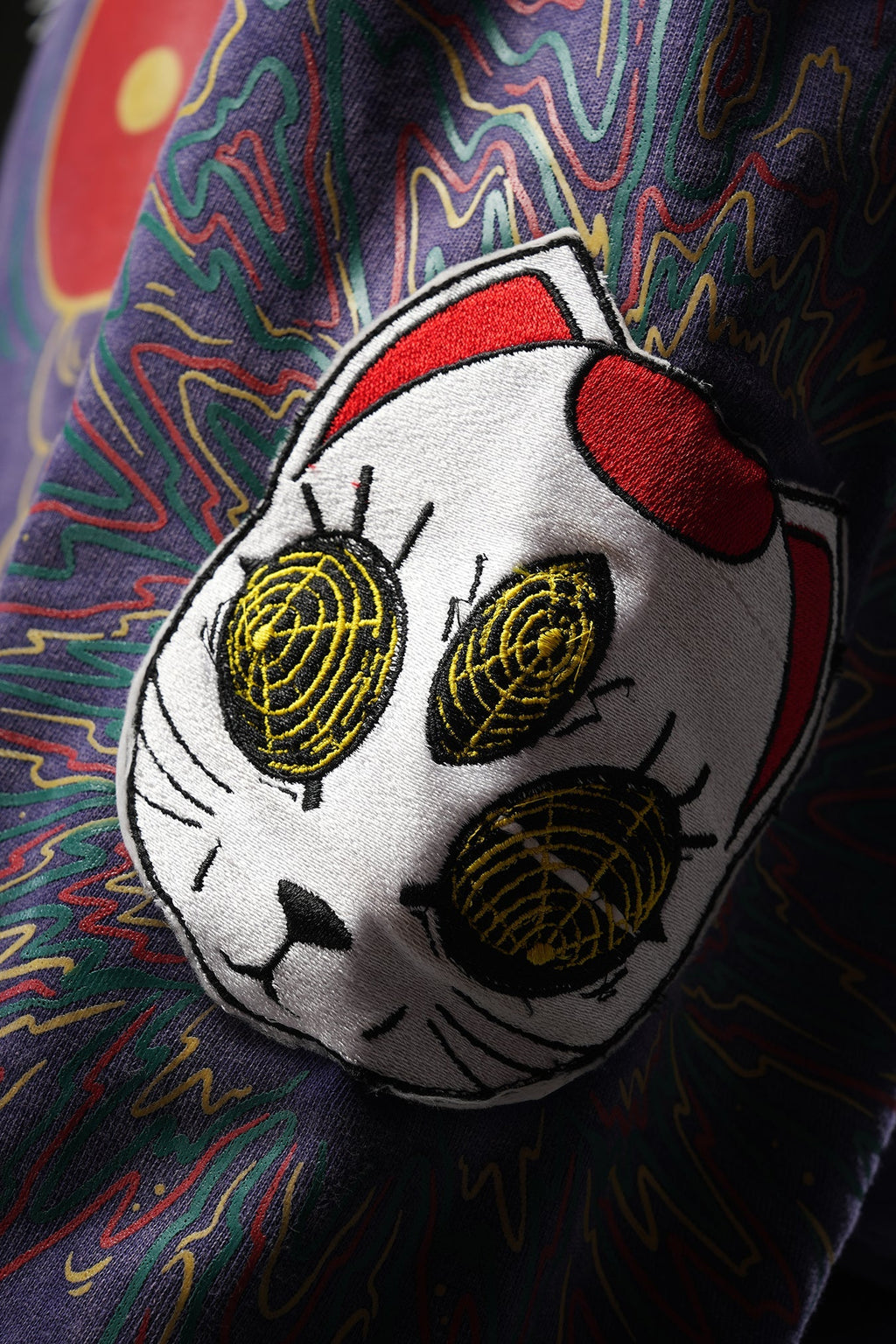 Paranorman - Purple Washed Patch-worked Jacket