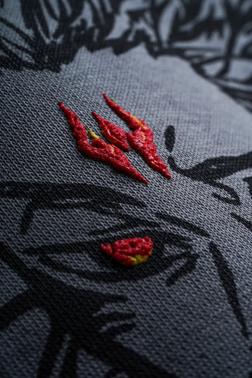 The Shibuya Incident – Anime Oversized Sweatshirt with Puff Print and Embroidery